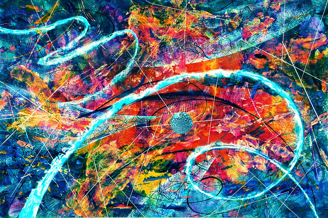 Click here to view BLUE SPIRAL by Clifton Perry