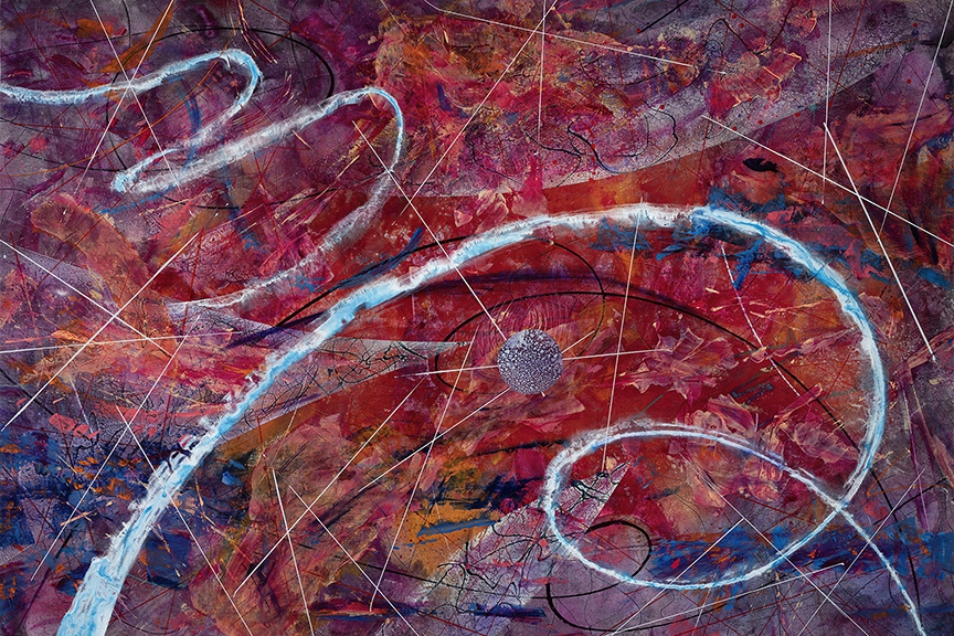Click here to view Red Spiral by Clifton Perry